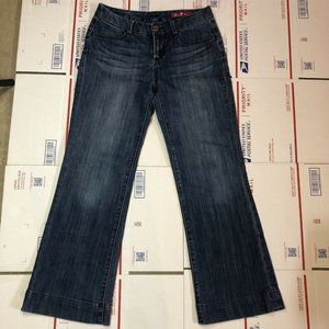 EUC Women's Seven7 Premium Denim Boot Cut Jeans Stretch Size 4